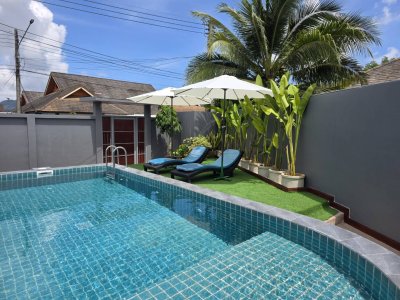 12R0483 ให้เช่า pool villa 2 ห้องนอน 3 ห้องน้ำ ราคา 45,000/เดือน โซนถลาง