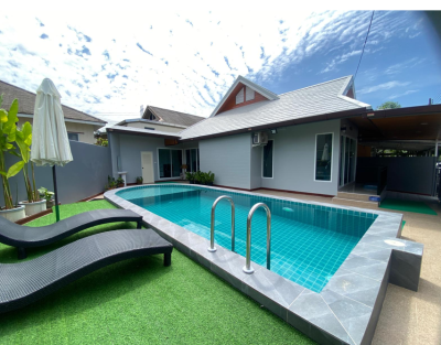 12R0483 ให้เช่า pool villa 2 ห้องนอน 3 ห้องน้ำ ราคา 45,000/เดือน โซนถลาง