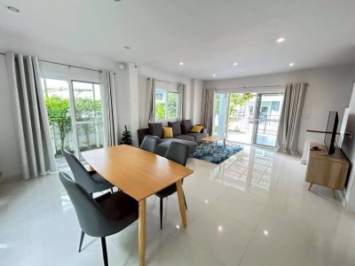12R0490 ให้เช่าบ้านเดี่ยวสองชั้น 3 ห้องนอน 2 ห้องน้ำ ราคา 48,000/เดือน โซนถลาง
