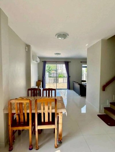 12R0506 ให้เช่าบ้านแฝดสองชั้น 3 ห้องนอน 2 ห้องน้ำ ราคา 25,000/เดือน โซนถลาง