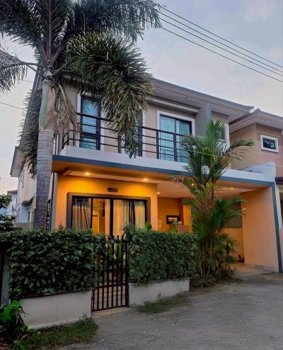 12R0508 ให้เช่าบ้านเดี่ยวสองชั้น 3 ห้องนอน 3 ห้องน้ำ ราคา 30,000/เดือน โซนถลาง
