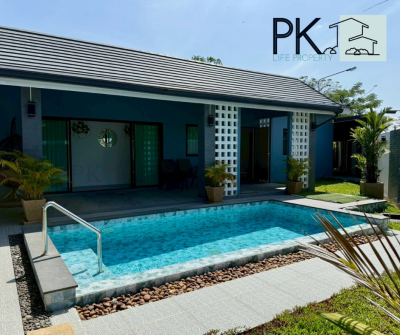 12R0510 Pool villa ให้เช่า 2 ห้องนอน 2 ห้องน้ำ ราคา 70,000/เดือน โซนถลาง