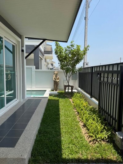 12R0528 Pool villa ให้เช่า 3 ห้องนอน 3 ห้องน้ำ ราคา 90,000/เดือน โซนถลาง