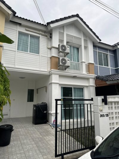 12R0532 ให้เช่าบ้านแฝดสองชั้น 3 ห้องนอน 2 ห้องน้ำ ราคา 22,000/เดือน โซนถลาง