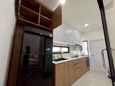 12R0536 ให้เช่าบ้านแฝดสองชั้น 3 ห้องนอน 2 ห้องน้ำ ราคา 35,000/เดือน โซนถลาง