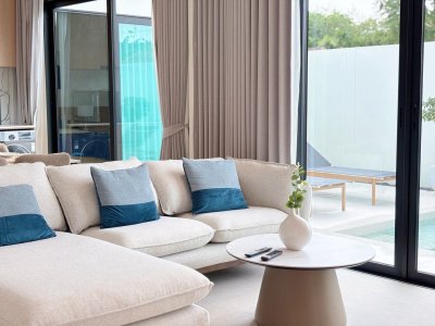 12R0537 Pool villa for rent 3 bedroom 3 bathroom 120,000/month at thalang