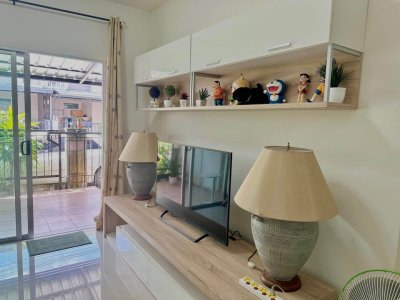 12R0538 ให้เช่าบ้านแฝดสองชั้น 3 ห้องนอน 2 ห้องน้ำ ราคา 18,500/เดือน โซนถลาง