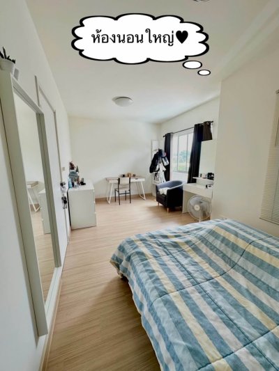 12R0538 ให้เช่าบ้านแฝดสองชั้น 3 ห้องนอน 2 ห้องน้ำ ราคา 18,500/เดือน โซนถลาง