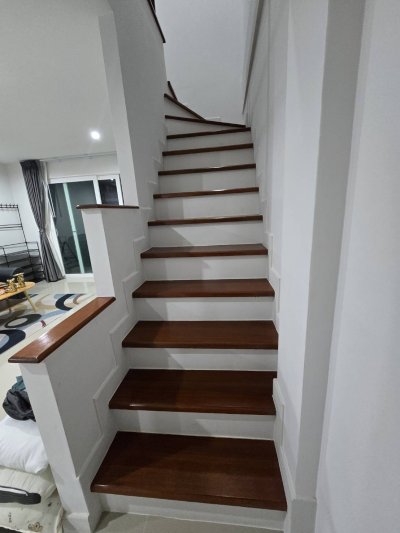 12R0544 ให้เช่าบ้านแฝดสองชั้น 3 ห้องนอน 2 ห้องน้ำ ราคา 25,000/เดือน โซนถลาง