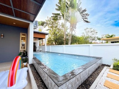 12R0547 Pool villa for rent 3 bedroom 2 bathroom 75,000/month at thalang