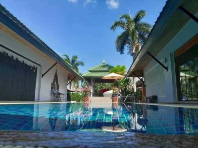 12R0568 Pool villa for rent 4 bedroom 3 bathroom 50,000/month at thalang