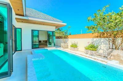 12R0573 ให้เช่า pool villa 3 ห้องนอน 3 ห้องน้ำ ราคา 150,000/เดือน โซนถลาง