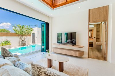 12R0573 ให้เช่า pool villa 3 ห้องนอน 3 ห้องน้ำ ราคา 150,000/เดือน โซนถลาง