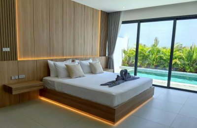 12R0576 ให้เช่า pool villa 3 ห้องนอน 3 ห้องน้ำ ราคา 128,000/เดือน โซนถลาง