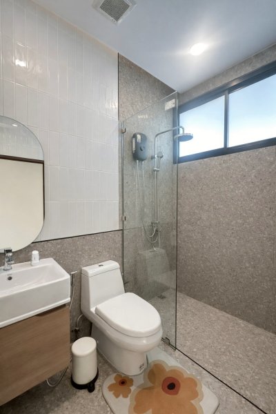 12R0581 ให้เช่าบ้านเดี่ยวชั้นเดียว 1 ห้องนอน 2 ห้องน้ำ ราคา 38,000/เดือน โซนถลาง