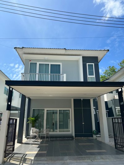 12R0585 ให้เช่าบ้านเดี่ยวสองชั้น 3 ห้องนอน 2 ห้องน้ำ ราคา 65,000/เดือน โซนถลาง