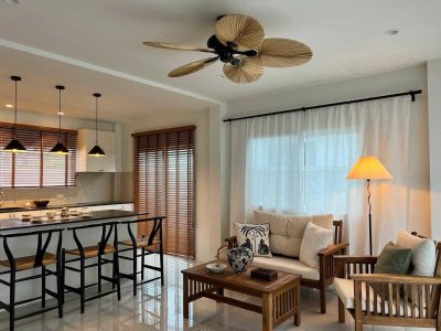 12R0606 ให้เช่าบ้านเดี่ยวสองชั้น 3 ห้องนอน 2 ห้องน้ำ ราคา 70,000/เดือน โซนถลาง