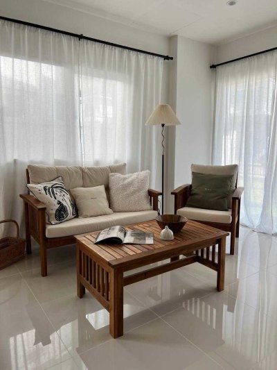 12R0606 ให้เช่าบ้านเดี่ยวสองชั้น 3 ห้องนอน 2 ห้องน้ำ ราคา 70,000/เดือน โซนถลาง