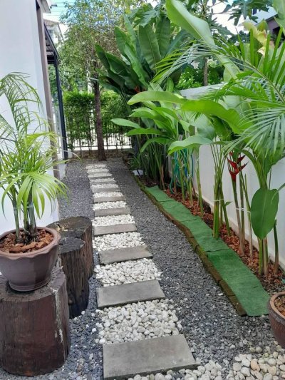 12R0614 ให้เช่าบ้านเดี่ยวสองชั้น 3 ห้องนอน 2 ห้องน้ำ ราคา 60,000/เดือน โซนถลาง