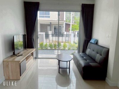 12R0620 ให้เช่าบ้านแฝดสองชั้น 3 ห้องนอน 2 ห้องน้ำ ราคา 20,000/เดือน โซนถลาง