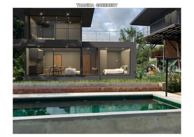 12S0084 ขายบ้านเดี่ยวสองชั้นพร้อมสระว่ายน้ำ ราคา 18,500,000 บาท 5ห้องนอน 6ห้องน้ำ โซนถลาง