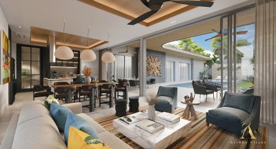 12S0111 ขายพูลวิลล่า ราคา 26,500,000 บาท 3 ห้องนอน 3 ห้องน้ำ โซนถลาง