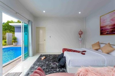 13R0100 Pool villa for rent 4 bedroom 4 bathroom 90,000/month at paklok,thalang