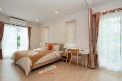 13R0104 ให้เช่าบ้านเดี่ยวสองชั้น 3ห้องนอน 3ห้องน้ำ ราคา 60,000/เดือน โซนป่าคลอก,ถลาง