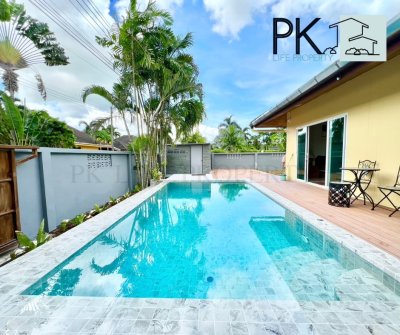 13R0114 ให้เช่าpool villa 3ห้องนอน3ห้องน้ำ ราคา 70,000/เดือน โซนป่าคลอก,ถลาง