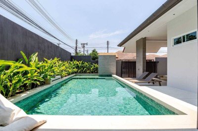 13R0160 ให้เช่า pool villa 3 ห้องนอน 4 ห้องน้ำ ราคา 120,000/เดือน โซนป่าคลอก,ถลาง