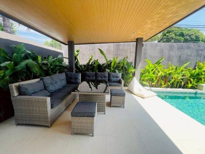 13R0160 ให้เช่า pool villa 3 ห้องนอน 4 ห้องน้ำ ราคา 120,000/เดือน โซนป่าคลอก,ถลาง