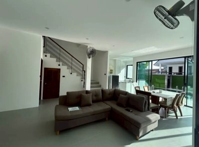 13R0178 ให้เช่าบ้านแฝดสองชั้น 3 ห้องนอน 4 ห้องน้ำ ราคา 48,000/เดือน โซนป่าคลอก,ถลาง