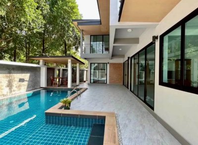 13R0185 ให้เช่า pool villa 3 ห้องนอน 4 ห้องน้ำ ราคา 65,000/เดือน โซนป่าคลอก,ถลาง