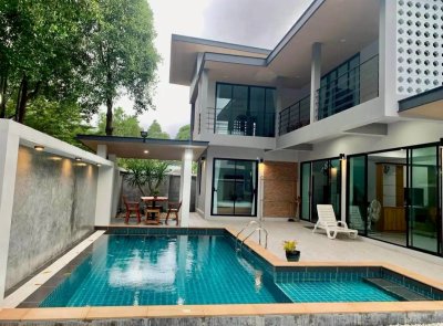 13R0185 ให้เช่า pool villa 3 ห้องนอน 4 ห้องน้ำ ราคา 65,000/เดือน โซนป่าคลอก,ถลาง