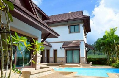13R0186 ให้เช่า pool villa 3 ห้องนอน 4 ห้องน้ำ ราคา 180,000/เดือน โซนป่าคลอก,ถลาง