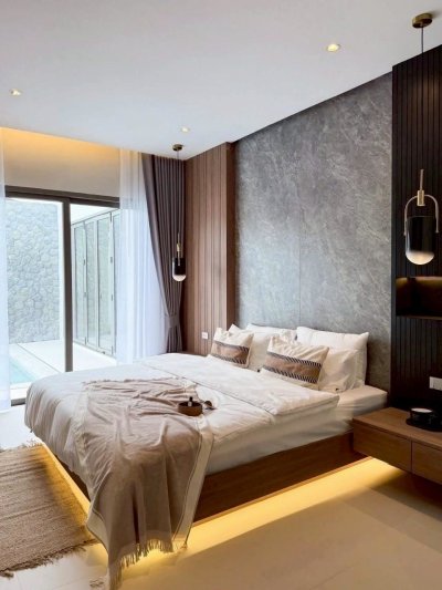 13R0221 ให้เช่า pool villa 3 ห้องนอน 4 ห้องน้ำ ราคา 120,000/เดือน โซนป่าคลอก,ถลาง