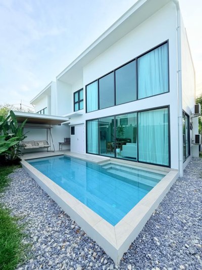 13R0223 Pool villa for rent 3 bedroom 3 bathroom 80,000/month at paklok,thalang