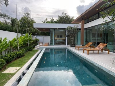 13R0239 ให้เช่า pool villa 4 ห้องนอน 4 ห้องน้ำ ราคา 150,000/เดือน โซนป่าคลอก,ถลาง