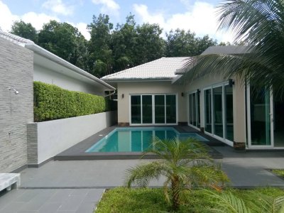13R0240 ให้เช่า pool villa 3 ห้องนอน 3 ห้องน้ำ ราคา 65,000/เดือน โซนป่าคลอก,ถลาง