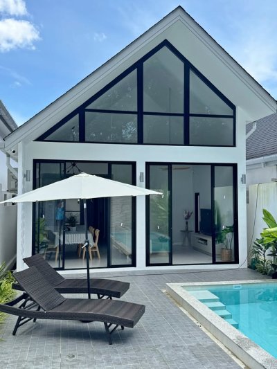 13S0058 Pool villa for sale 4,950,000 baht 2 bedroom 2 bathroom at paklok,thalang