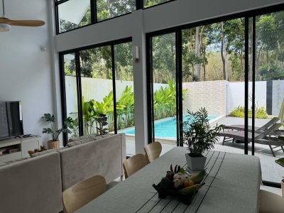 13S0058 Pool villa for sale 4,950,000 baht 2 bedroom 2 bathroom at paklok,thalang