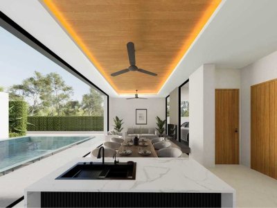13S0065 Pool villa for sale 30,000,000 baht 3 bedroom 4 bathroom at paklok,thalang