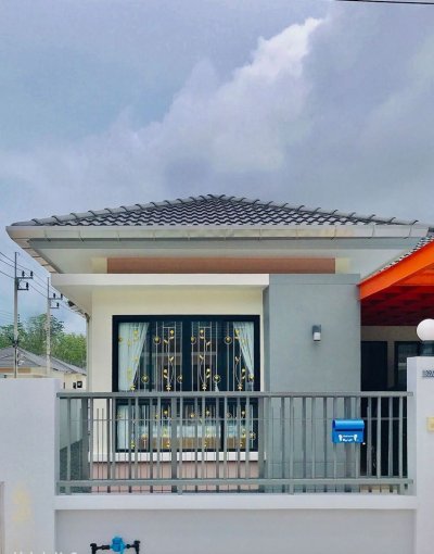 1R0021 ให้เช่าบ้านแฝดชั้นเดียว 3 ห้องนอน 2 ห้องน้ำ ราคา 20,000/เดือน โซนสนามบิน