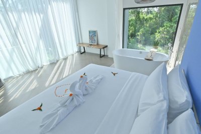 1R0068 ให้เช่า pool villa 3 ห้องนอน 4ห้องน้ำ ราคา 90,000/เดือน ใกล้กับสนามบิน