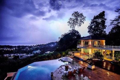 1R0097 This Seaview pool villa 3bedroom 3 bathroom 250,000/month close to Naithon beach