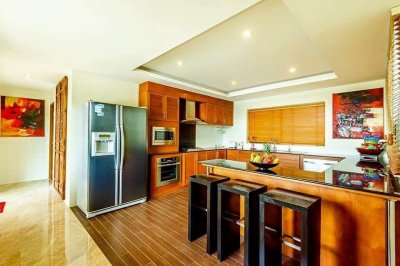 1R0097 This Seaview pool villa 3bedroom 3 bathroom 250,000/month close to Naithon beach