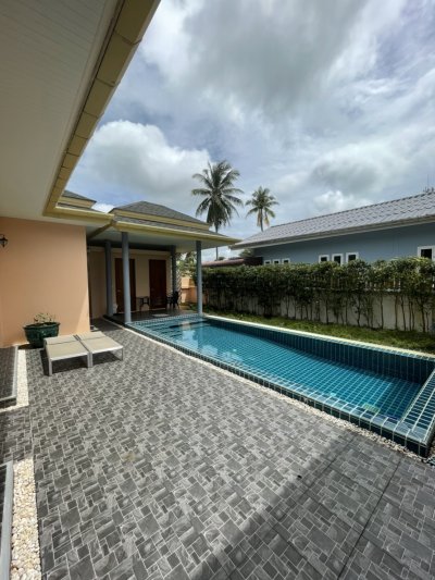 1R0105 ให้เช่า pool villa 3 ห้องนอน 4 ห้องน้ำ ราคา 55,000/เดือน โซนสนามบิน