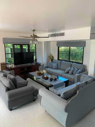 1R0135 ให้เช่า pool villa 4ห้องนอน 3ห้องน้ำ ราคา 150,000/เดือน โซนสนามบิน