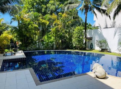 1R0137 Pool villa for rent 4bedrooms 4bathrooms 120,000/month near phuket airport
