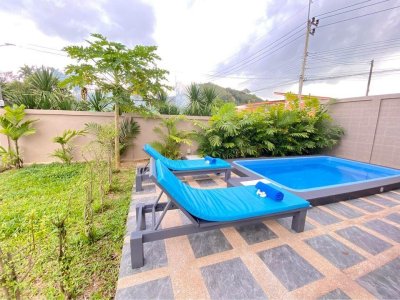 1R0142 ให้เช่า pool villa 2 ห้องนอน 3 ห้องน้ำ ราคา 60,000/เดือน โซนสนามบิน